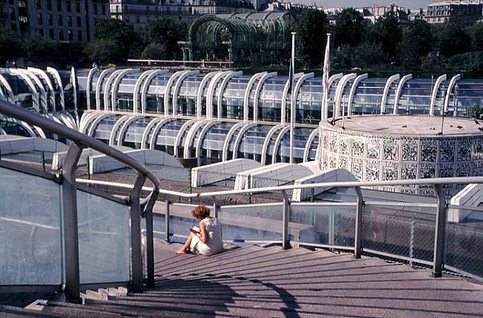 Paris photos - Les Halles - Escalier