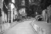 Paris black and white photos - Montmartre - Street