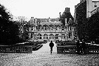Paris black and white photos - Marais - Htel de Sully